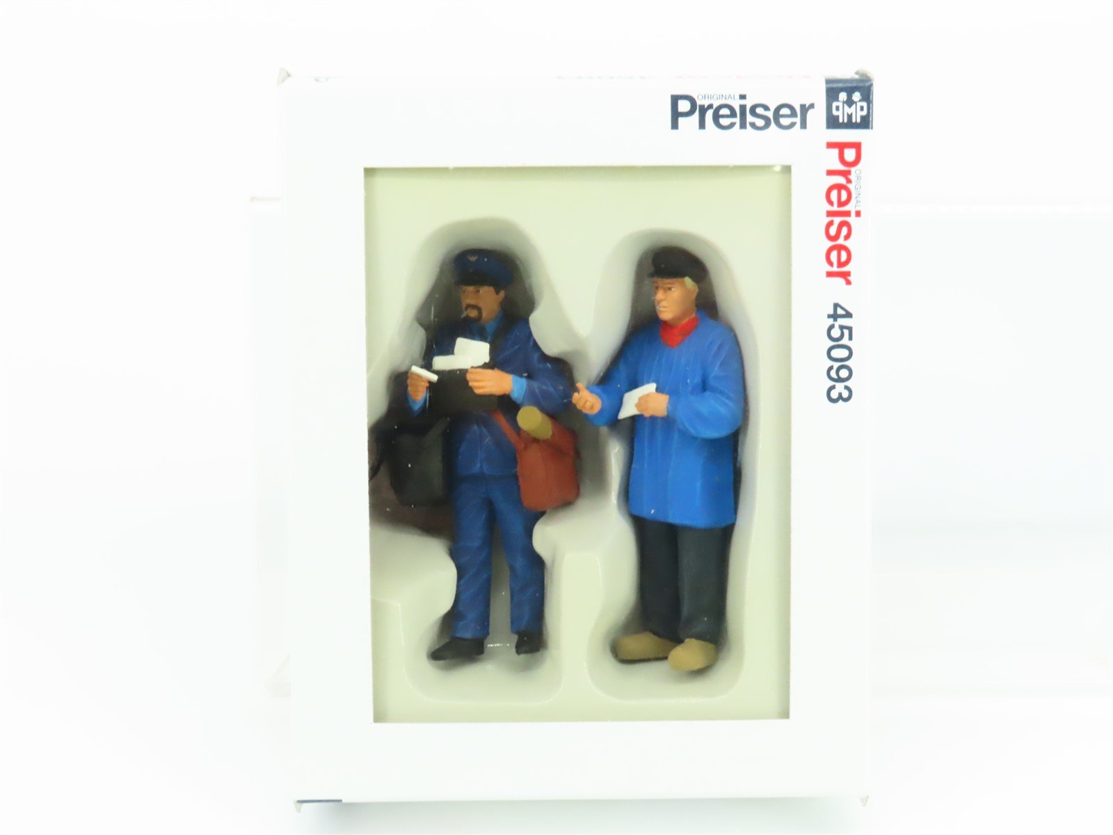 G 1/22.5 Scale Preiser 45093 Postman & Customer Figures 2-Pack