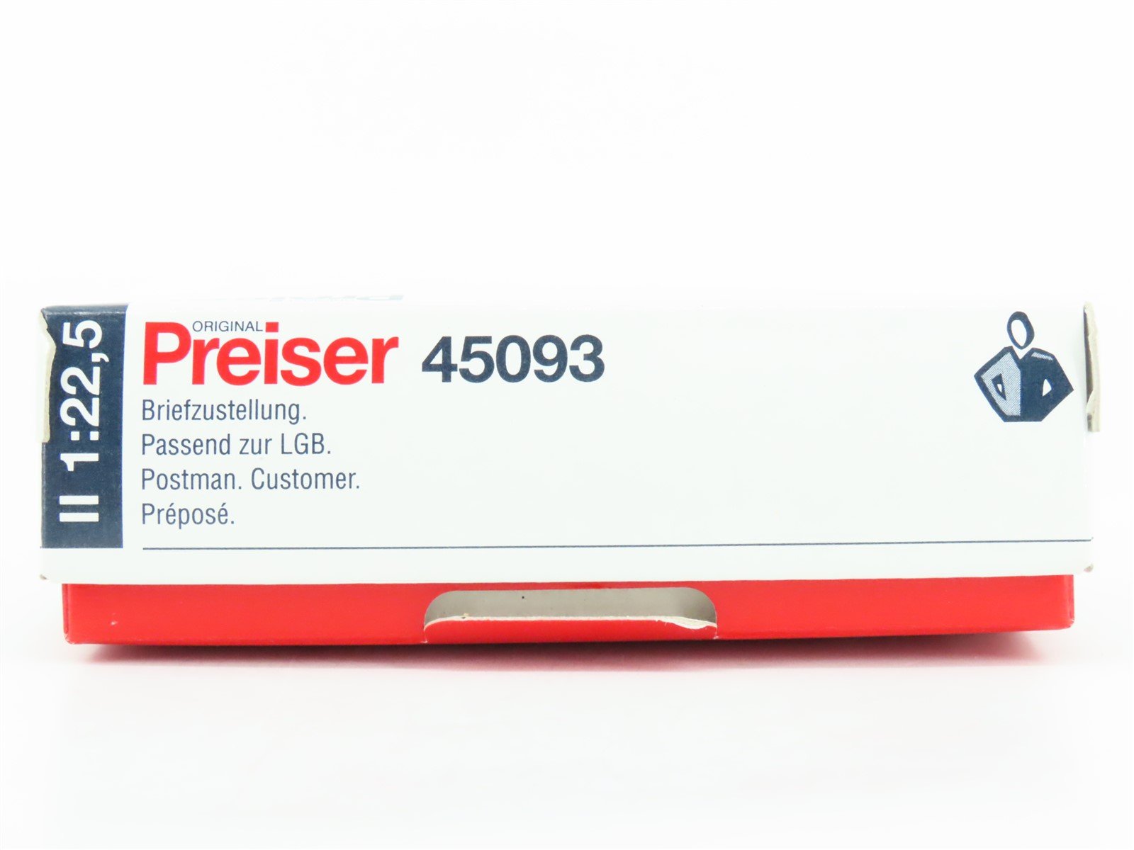 G 1/22.5 Scale Preiser 45093 Postman & Customer Figures 2-Pack