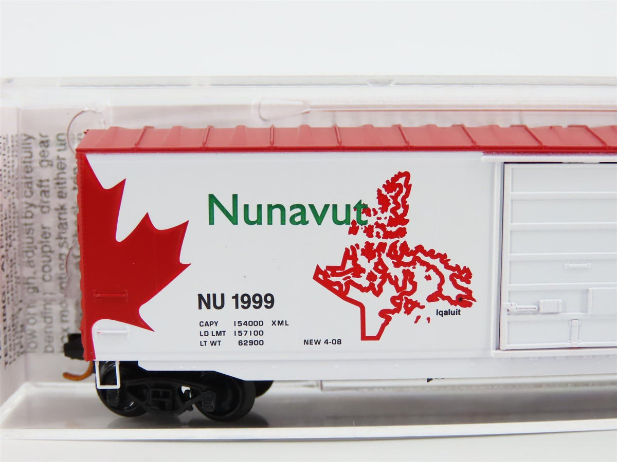 N Scale Micro-Trains MTL 07700161 Nunavut Territory 50&#39; Standard Boxcar #1999