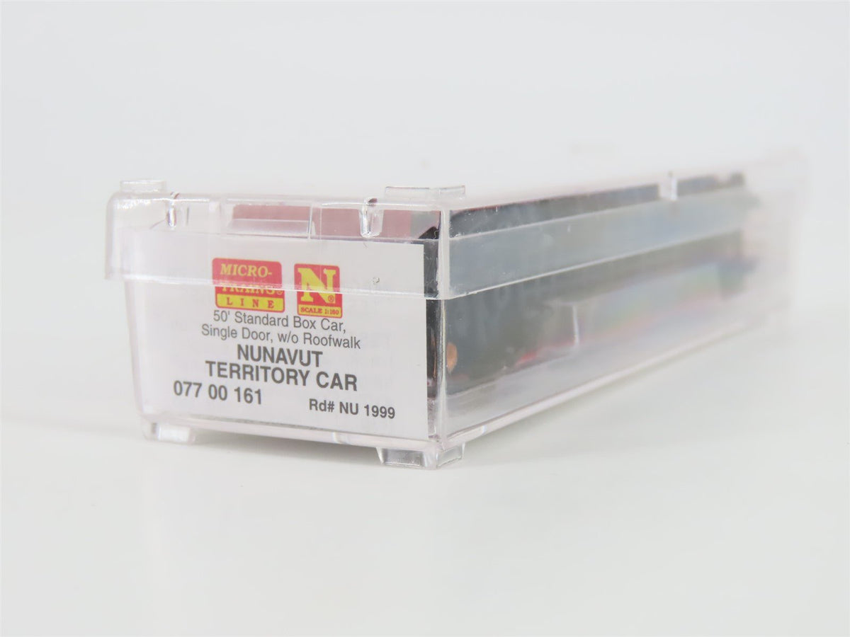 N Scale Micro-Trains MTL 07700161 Nunavut Territory 50&#39; Standard Boxcar #1999
