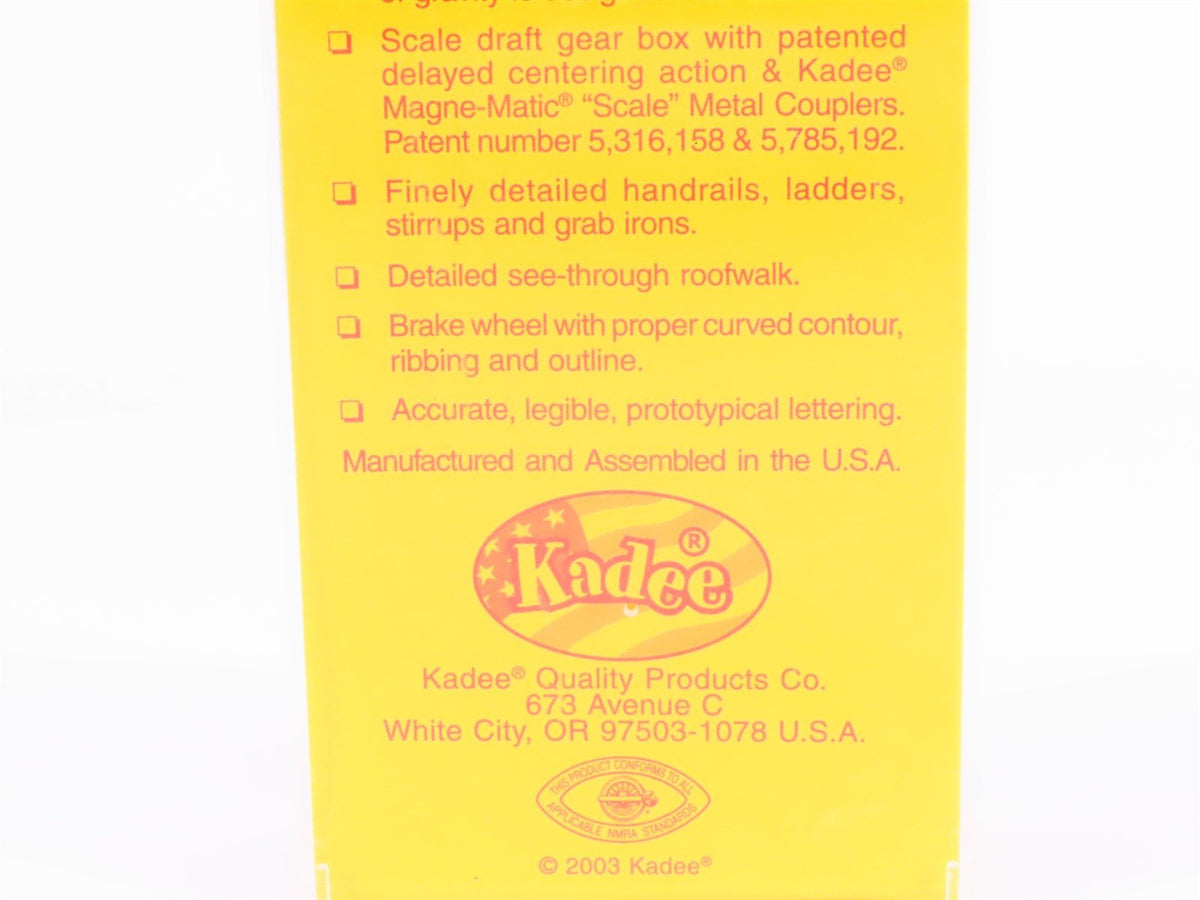 HO Scale Kadee 4058 AC&amp;Y Akron Canton &amp; Youngstown 40&#39; Box Car #824 - Sealed