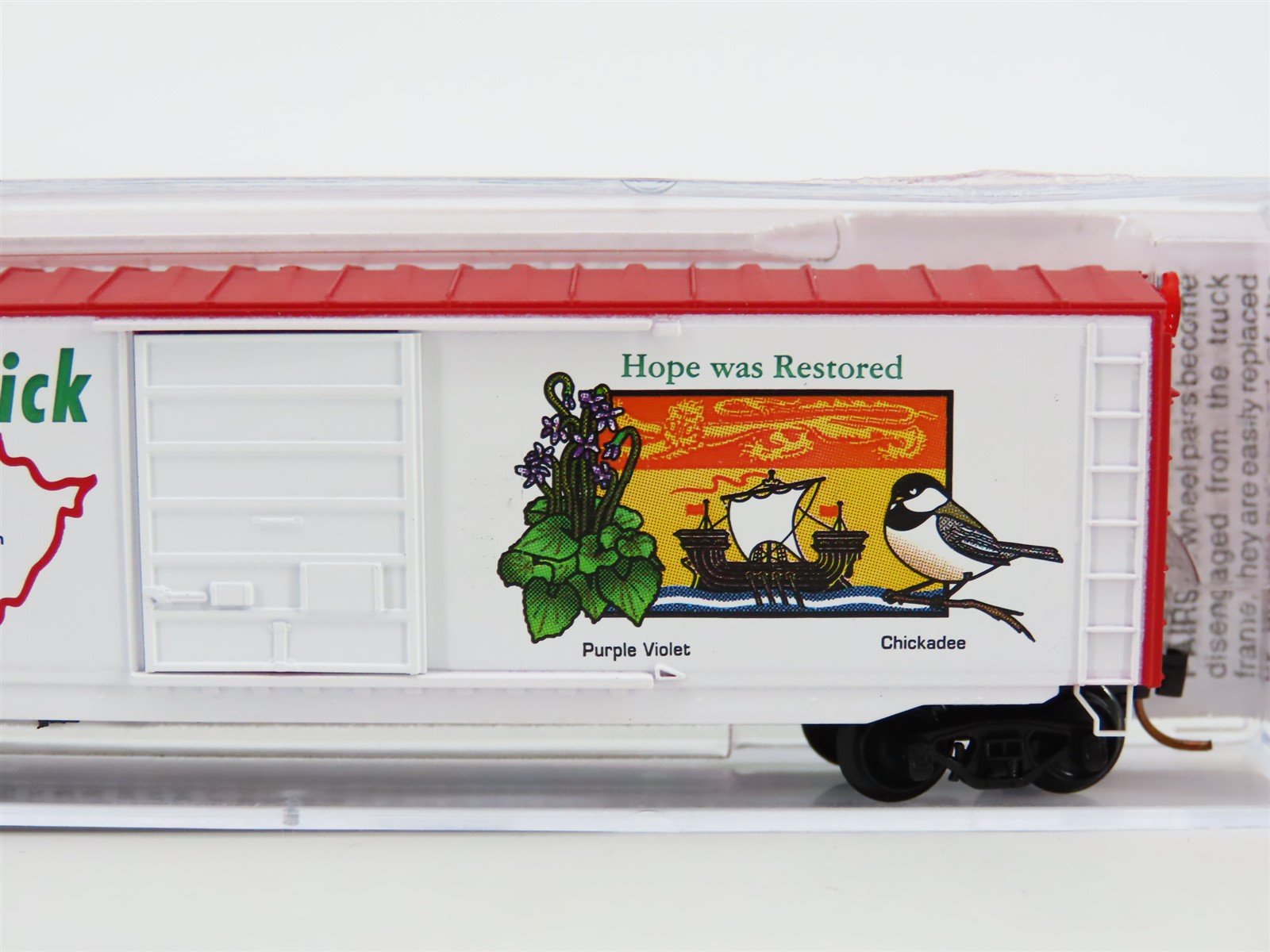 N Scale Micro-Trains MTL 07700158 New Brunswick 50' Standard Boxcar #1867