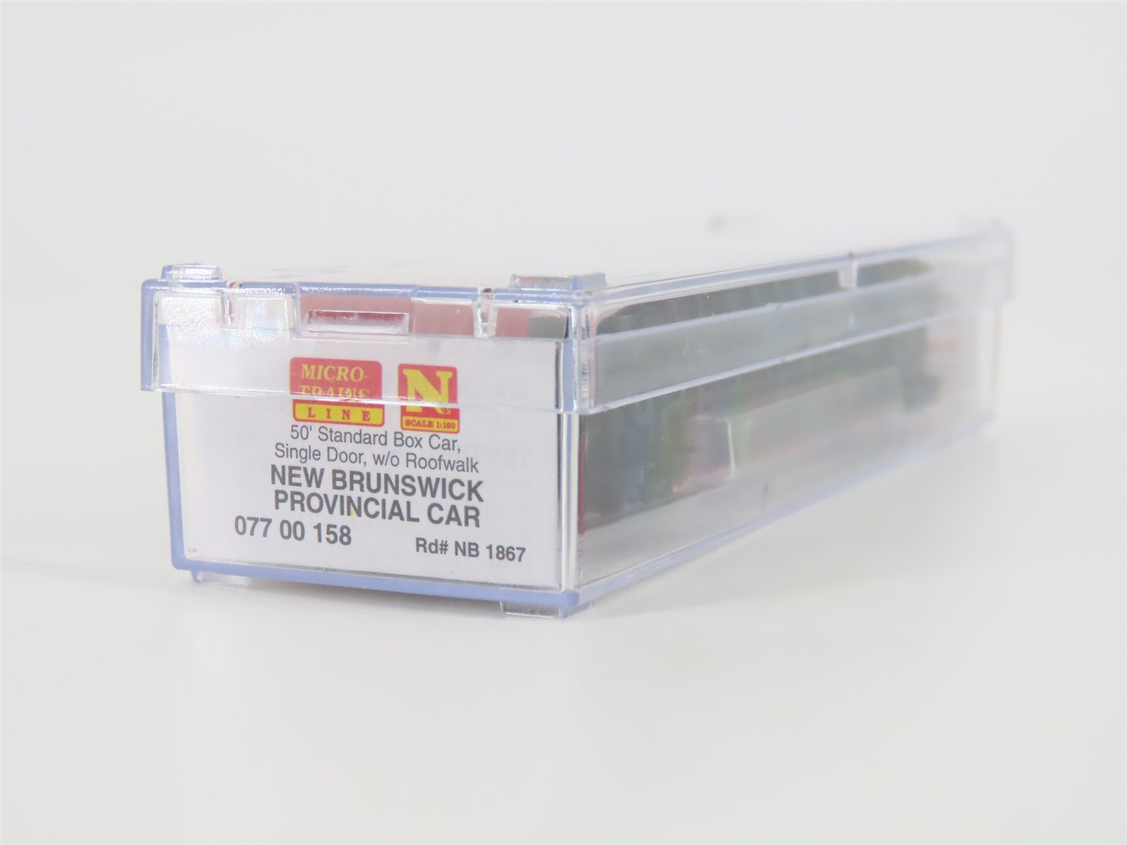 N Scale Micro-Trains MTL 07700158 New Brunswick 50' Standard Boxcar #1867