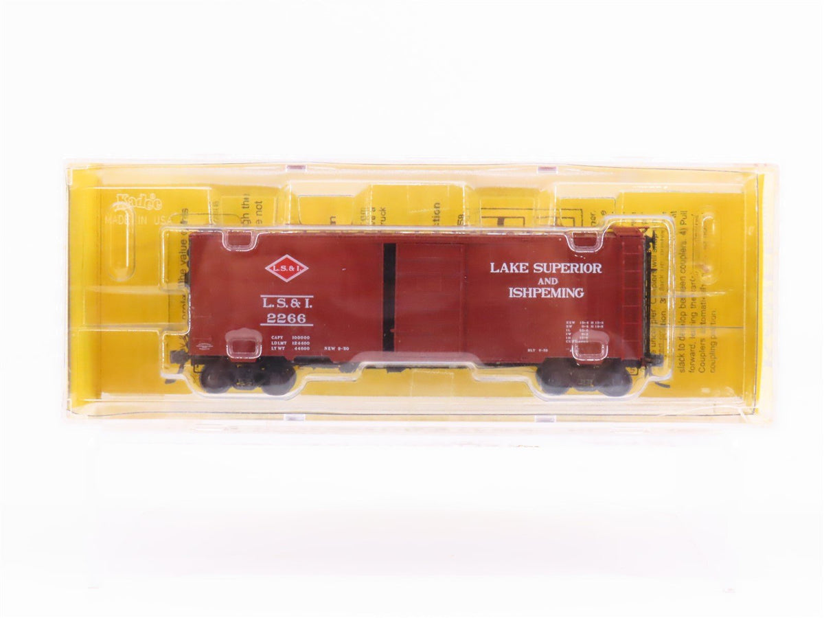 HO Scale Kadee 4026 LS&amp;I Lake Superior &amp; Ishpeming 40&#39; Box Car #2266 - Sealed