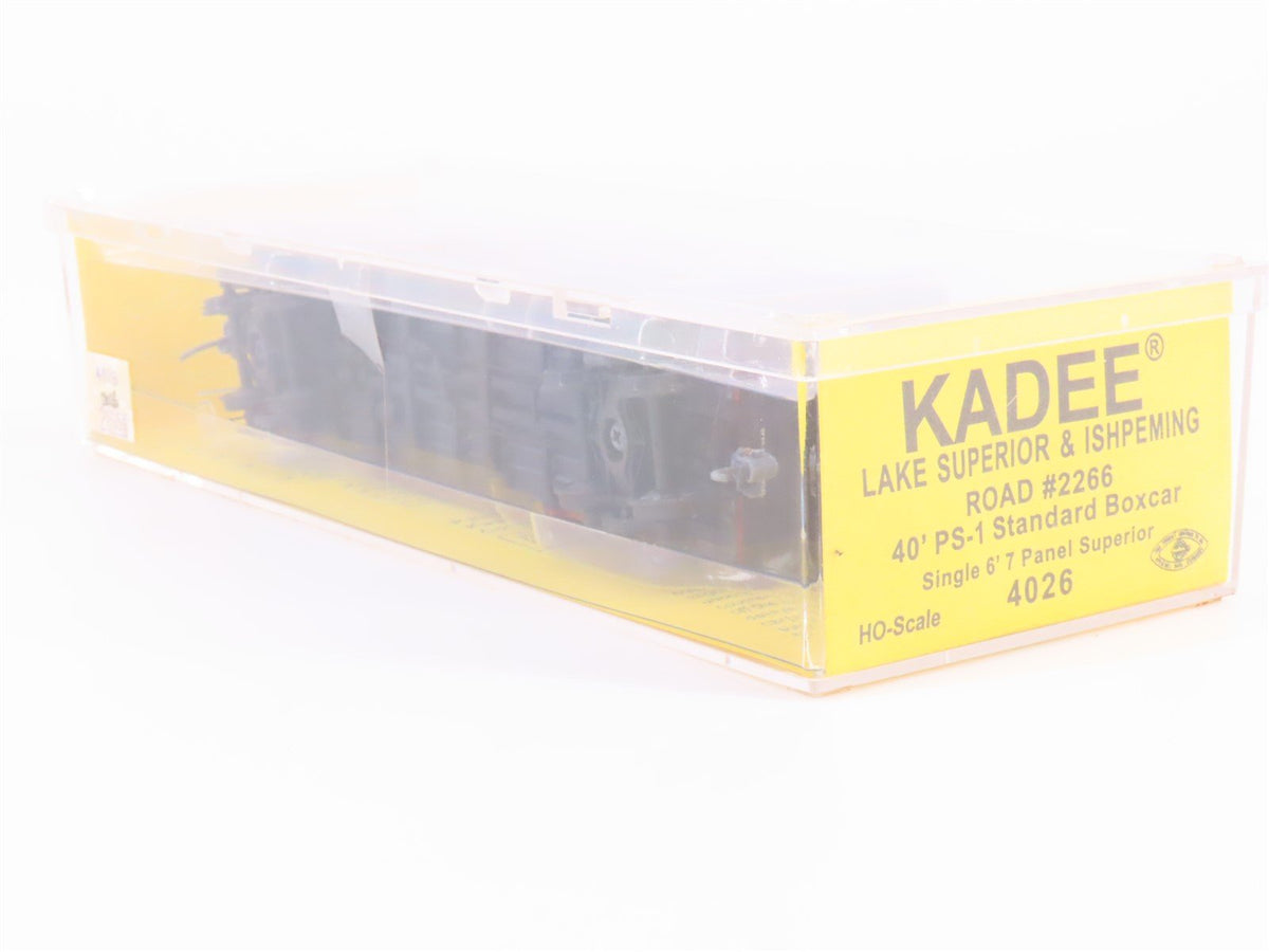 HO Scale Kadee 4026 LS&amp;I Lake Superior &amp; Ishpeming 40&#39; Box Car #2266 - Sealed