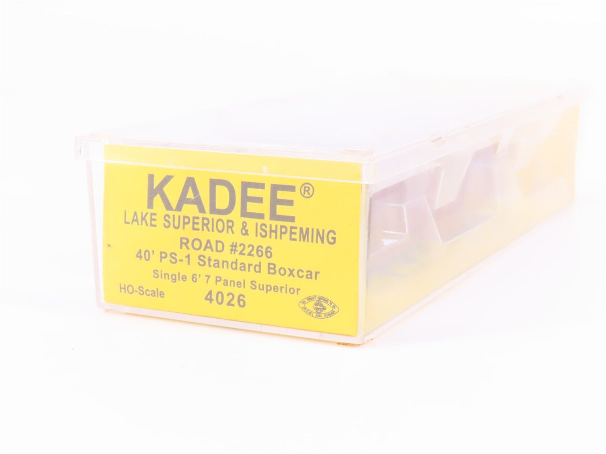 HO Scale Kadee 4026 LS&amp;I Lake Superior &amp; Ishpeming 40&#39; Box Car #2266 - Sealed