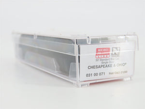 N Scale Micro-Trains MTL 03100071 C&O The Chessie Route 50' Boxcar #21290