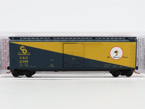 N Scale Micro-Trains MTL 03100072 C&O The Chessie Route 50' Boxcar #21299