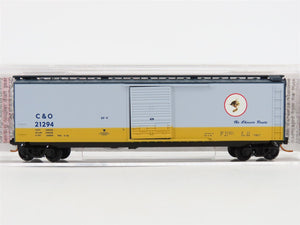 N Scale Micro-Trains MTL 03100074 C&O The Chessie Route 50' Boxcar #21294