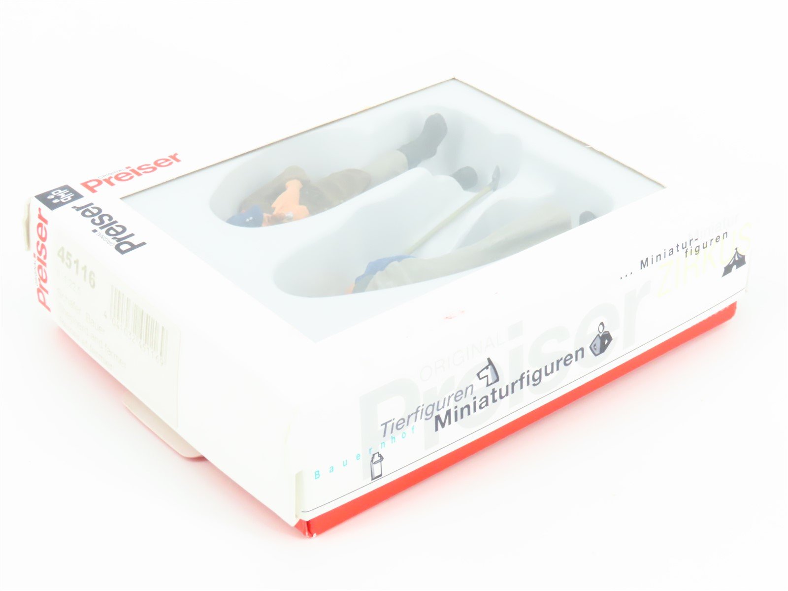 G 1/22.5 Scale Preiser 45116 Shepherd & Farmer Figures 2-Pack