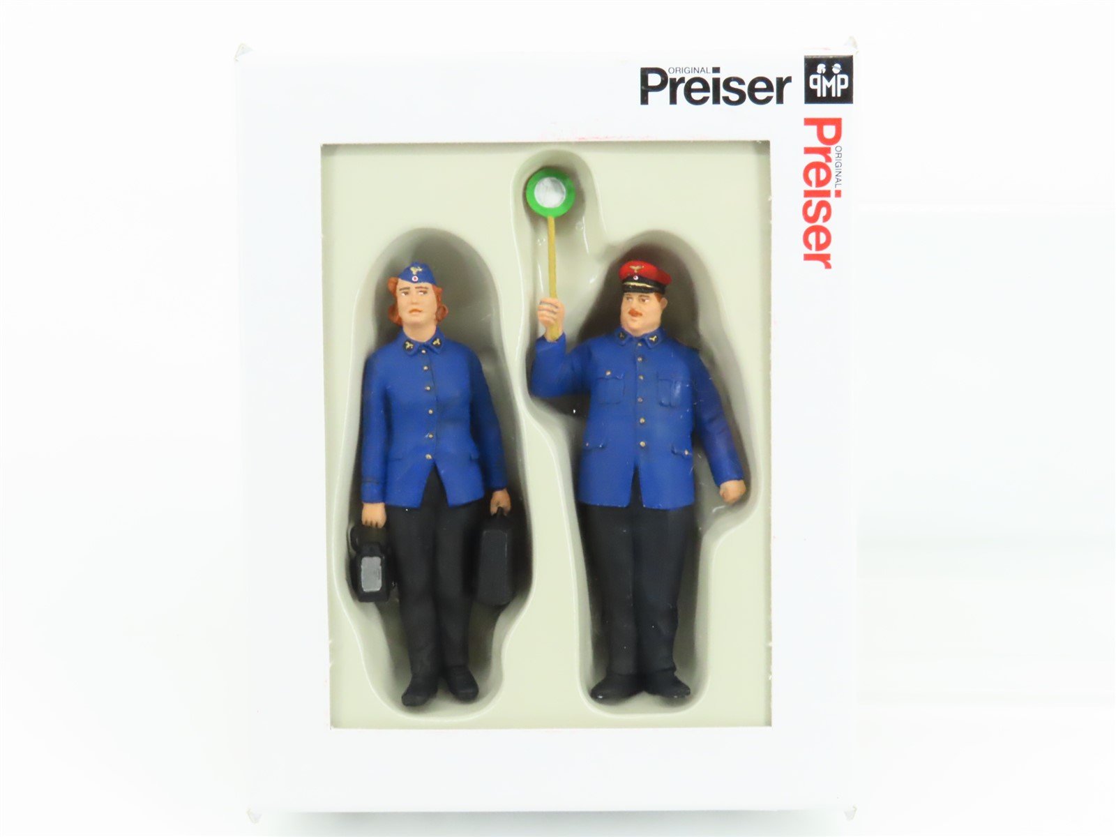 G 1/22.5 Scale Preiser 45117 DR German Railway Personnel 1939-45 Figures 2-Pack