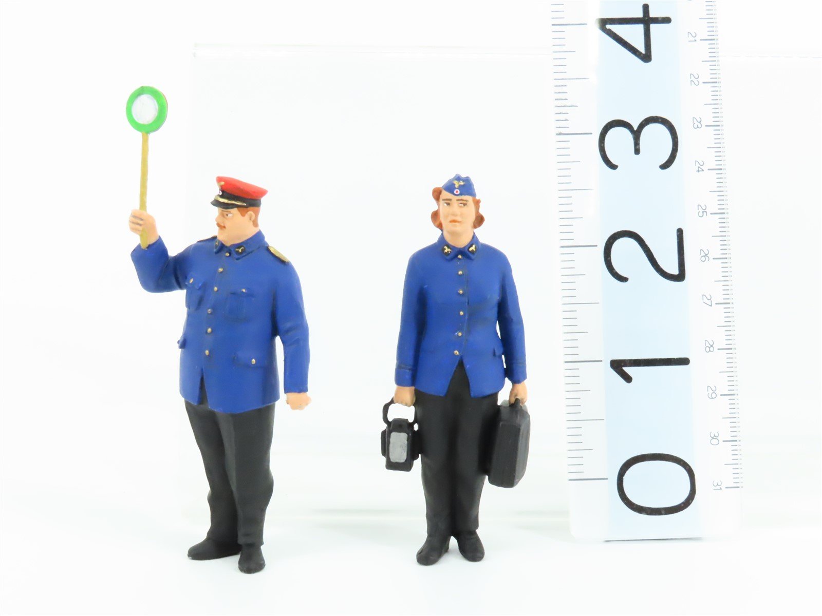G 1/22.5 Scale Preiser 45117 DR German Railway Personnel 1939-45 Figures 2-Pack
