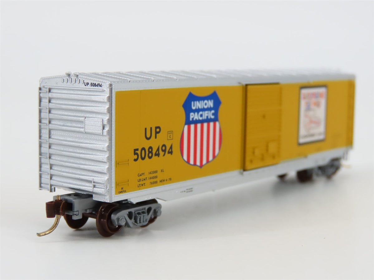 N Scale Micro-Trains MTL 77090 UP Union Pacific 50&#39; Boxcar #508494