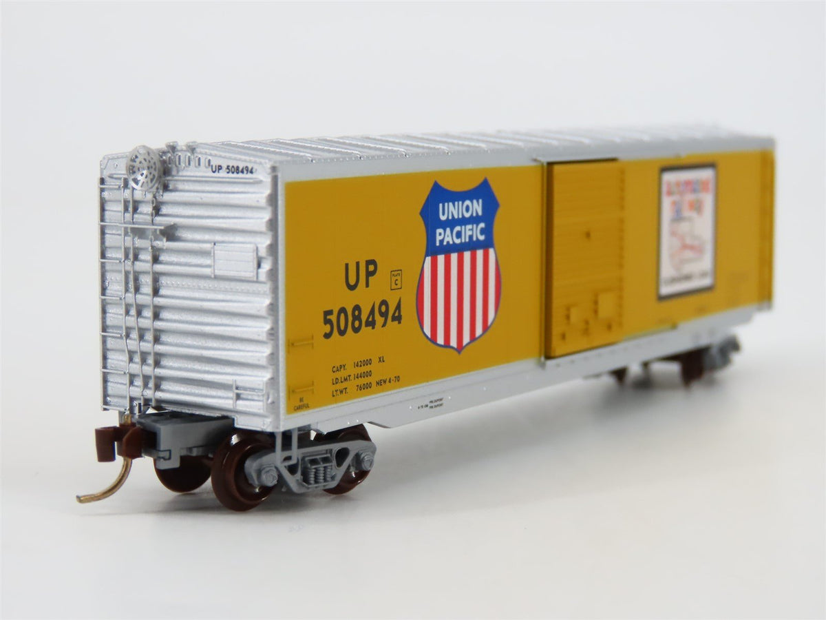 N Scale Micro-Trains MTL 77090 UP Union Pacific 50&#39; Boxcar #508494