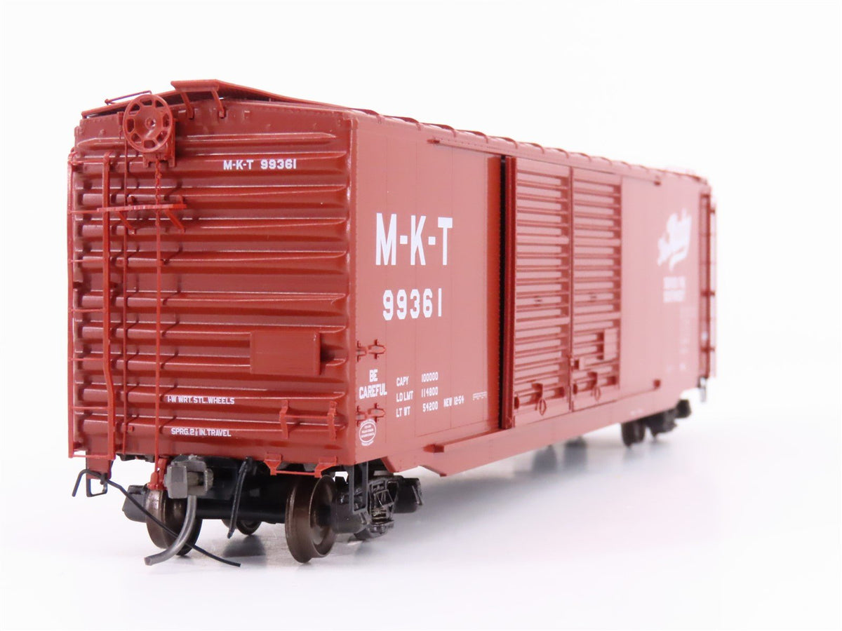 HO Scale Kadee 6506 M-K-T Katy Railroad 50&#39; Double Door Box Car #99361