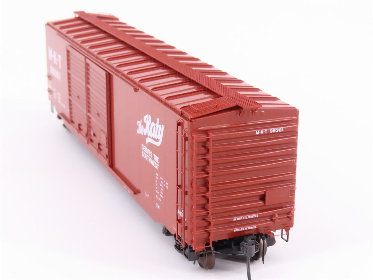 HO Scale Kadee 6506 M-K-T Katy Railroad 50&#39; Double Door Box Car #99361