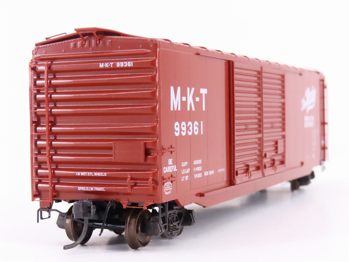 HO Scale Kadee 6506 M-K-T Katy Railroad 50&#39; Double Door Box Car #99361