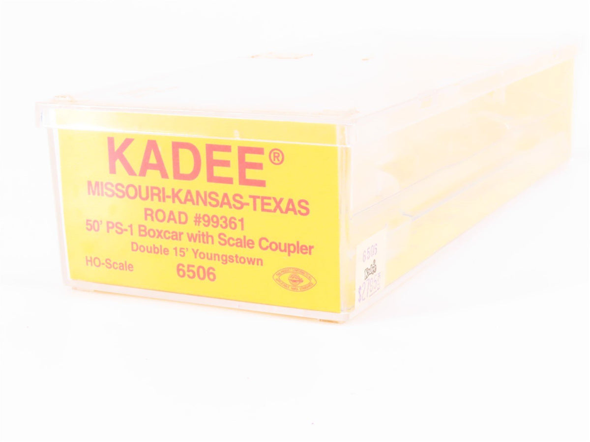 HO Scale Kadee 6506 M-K-T Katy Railroad 50&#39; Double Door Box Car #99361