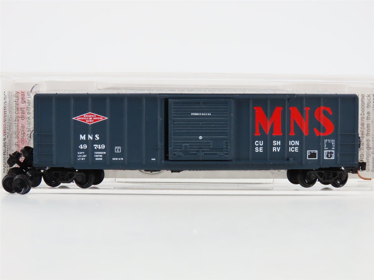 N Micro-Trains MTL 25410 MNS Minneapolis Northfield Southern 50&#39; Boxcar #49749