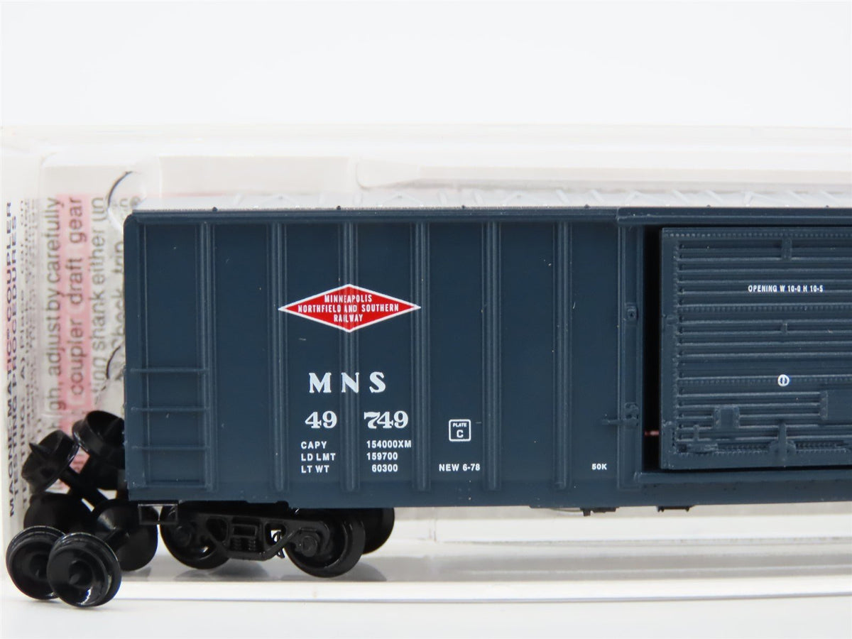 N Micro-Trains MTL 25410 MNS Minneapolis Northfield Southern 50&#39; Boxcar #49749