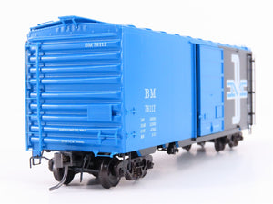 HO Scale Kadee 5225 BM Boston & Maine Railroad 40' Single Door Box Car #76112