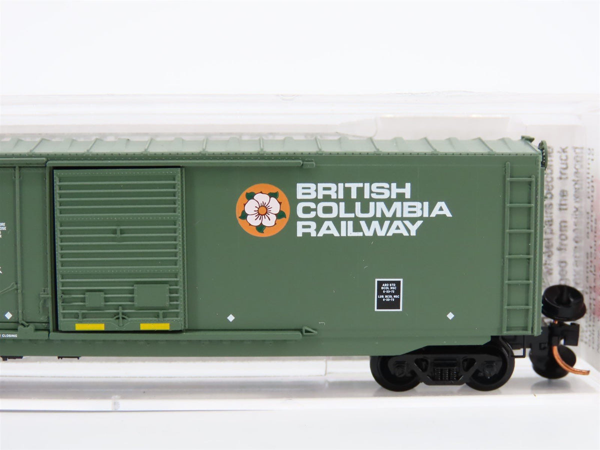 N Scale Micro-Trains MTL 76050 BCOL British Columbia Railway 50&#39; Boxcar #5465