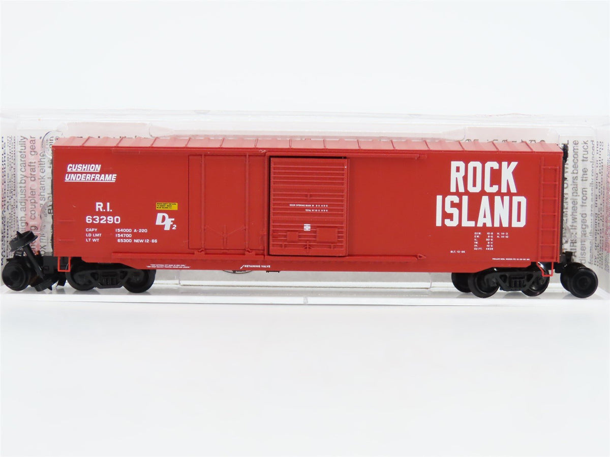 N Scale Micro-Trains MTL 07600070 RI Rock Island 50&#39; Boxcar #63290