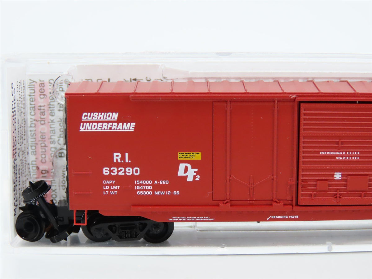 N Scale Micro-Trains MTL 07600070 RI Rock Island 50&#39; Boxcar #63290