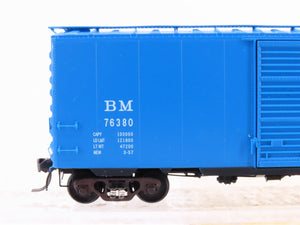 HO Scale Kadee 5233 BM Boston & Maine Railroad 40' Single Door Box Car #76380