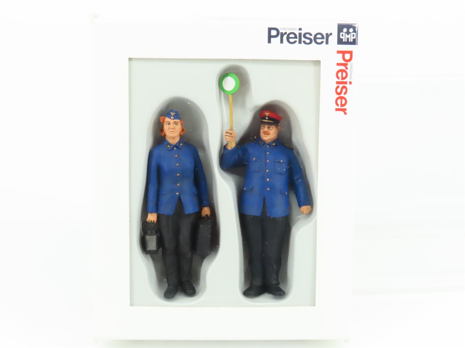 G 1/22.5 Scale Preiser 45117 DR German Railway Personnel 1939-45 Figures 2-Pack