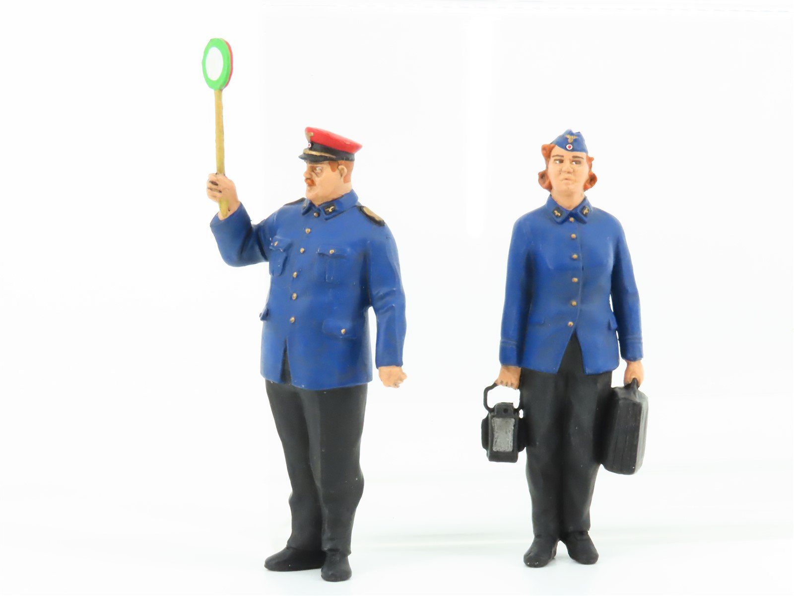 G 1/22.5 Scale Preiser 45117 DR German Railway Personnel 1939-45 Figures 2-Pack