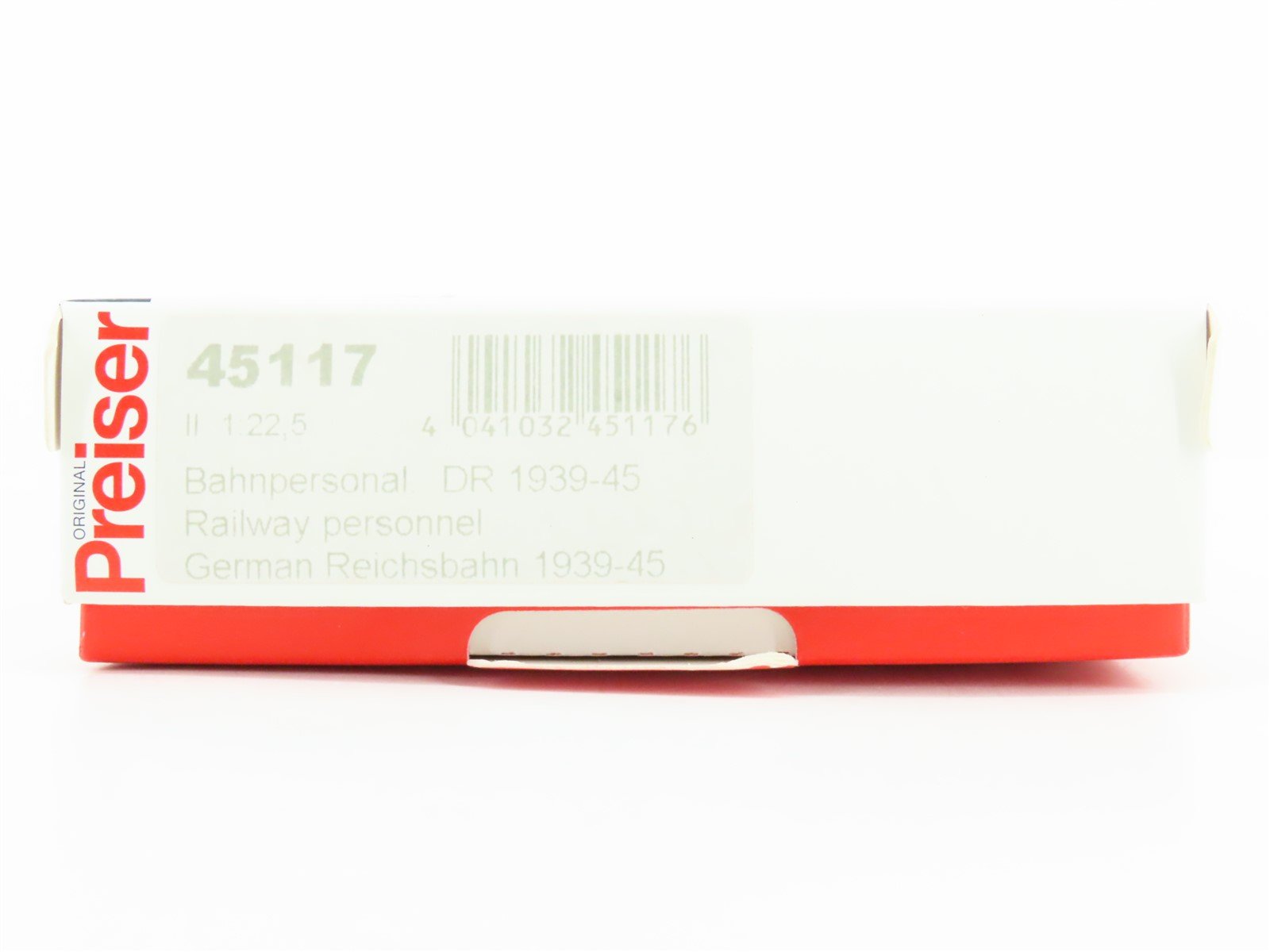 G 1/22.5 Scale Preiser 45117 DR German Railway Personnel 1939-45 Figures 2-Pack