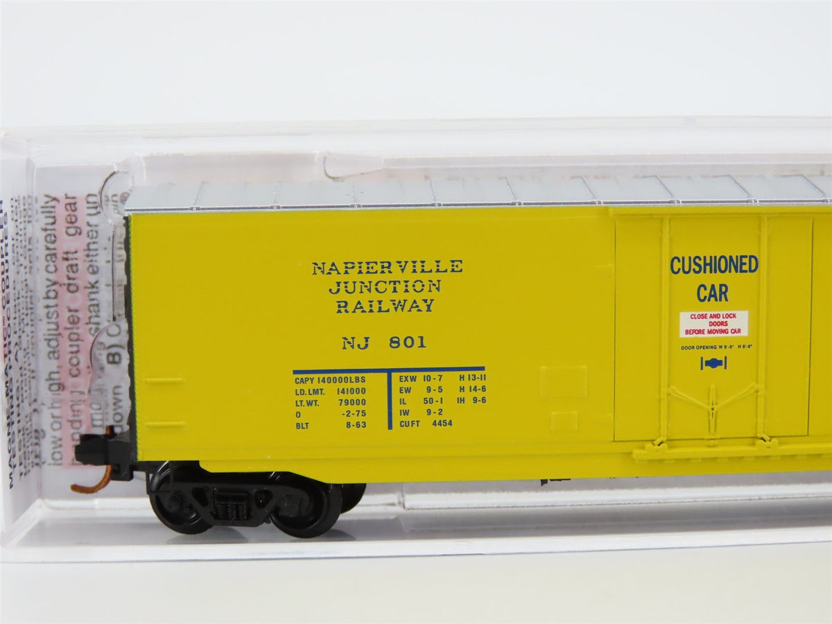 N Scale Micro-Trains MTL 03800470 NJ Napierville Junction 50&#39; Boxcar #801