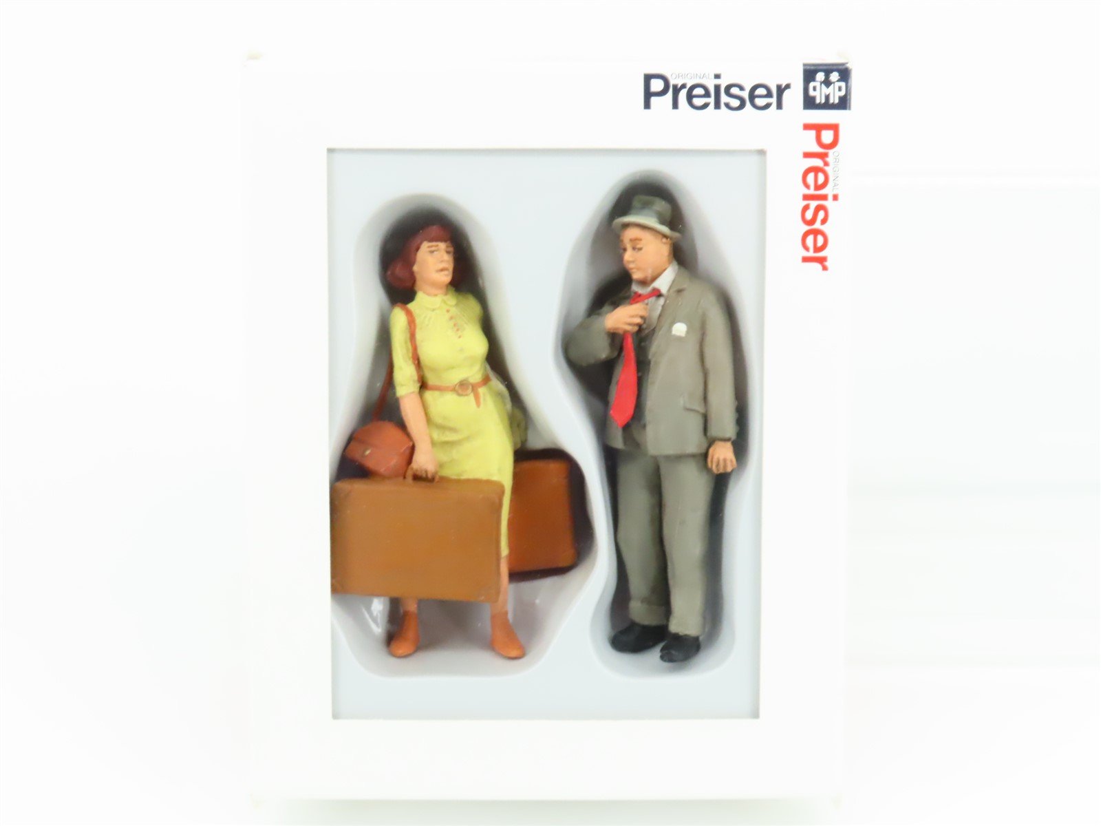 G 1/22.5 Scale Preiser 45118 Standing Travelers Figures 2-Pack