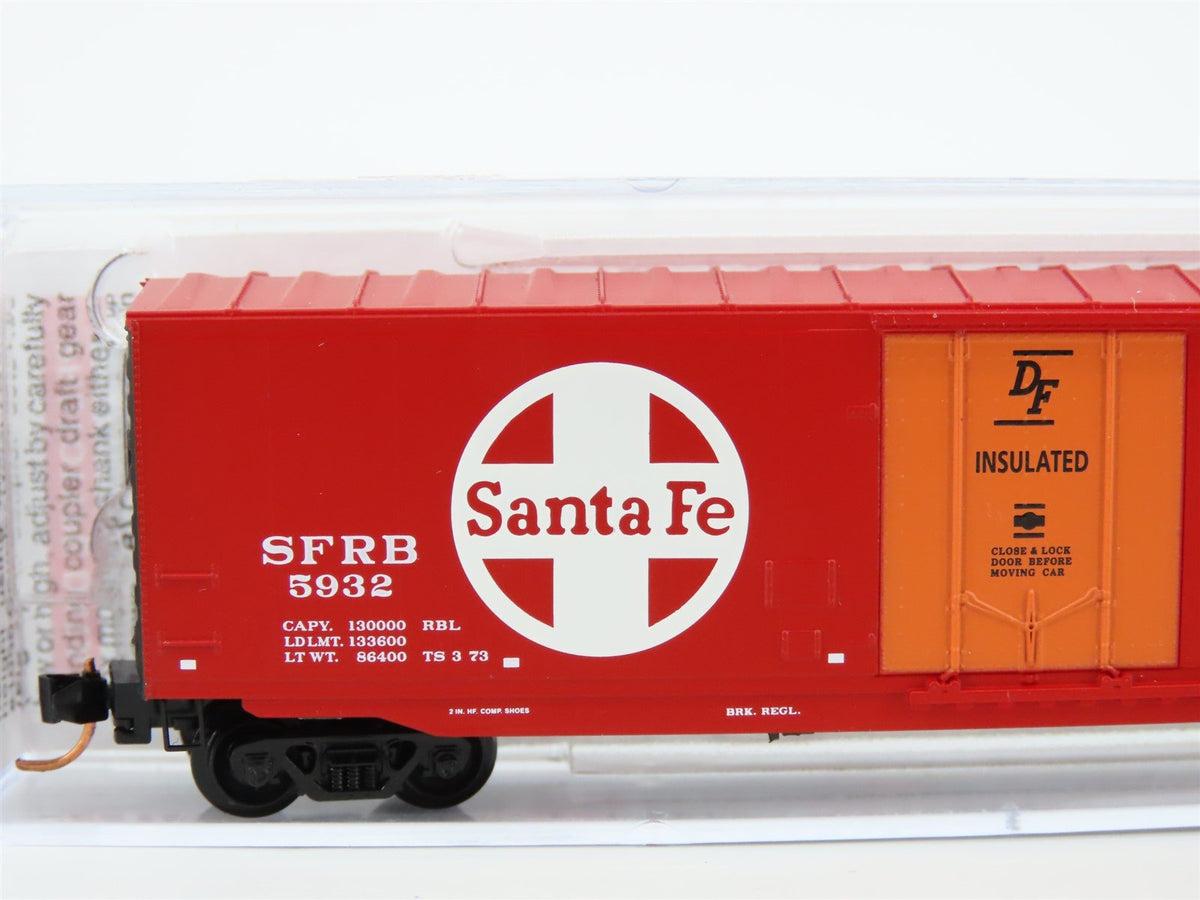 N Scale Micro-Trains MTL 03800450 ATSF Santa Fe 50&#39; Standard Boxcar #5932