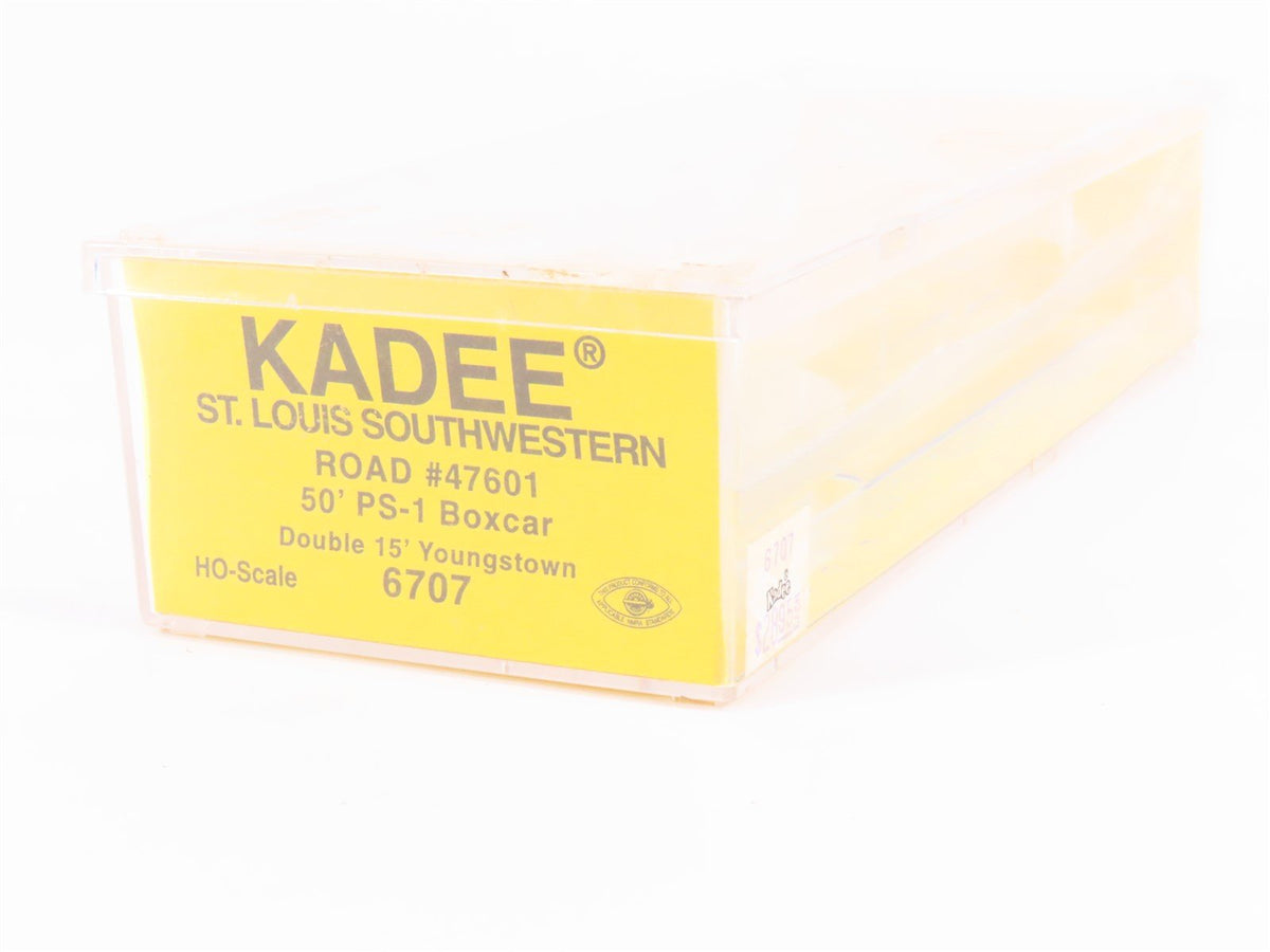 HO Scale Kadee 6707 SSW Cotton Belt Blue Streak 50&#39; Double Door Box Car #47601