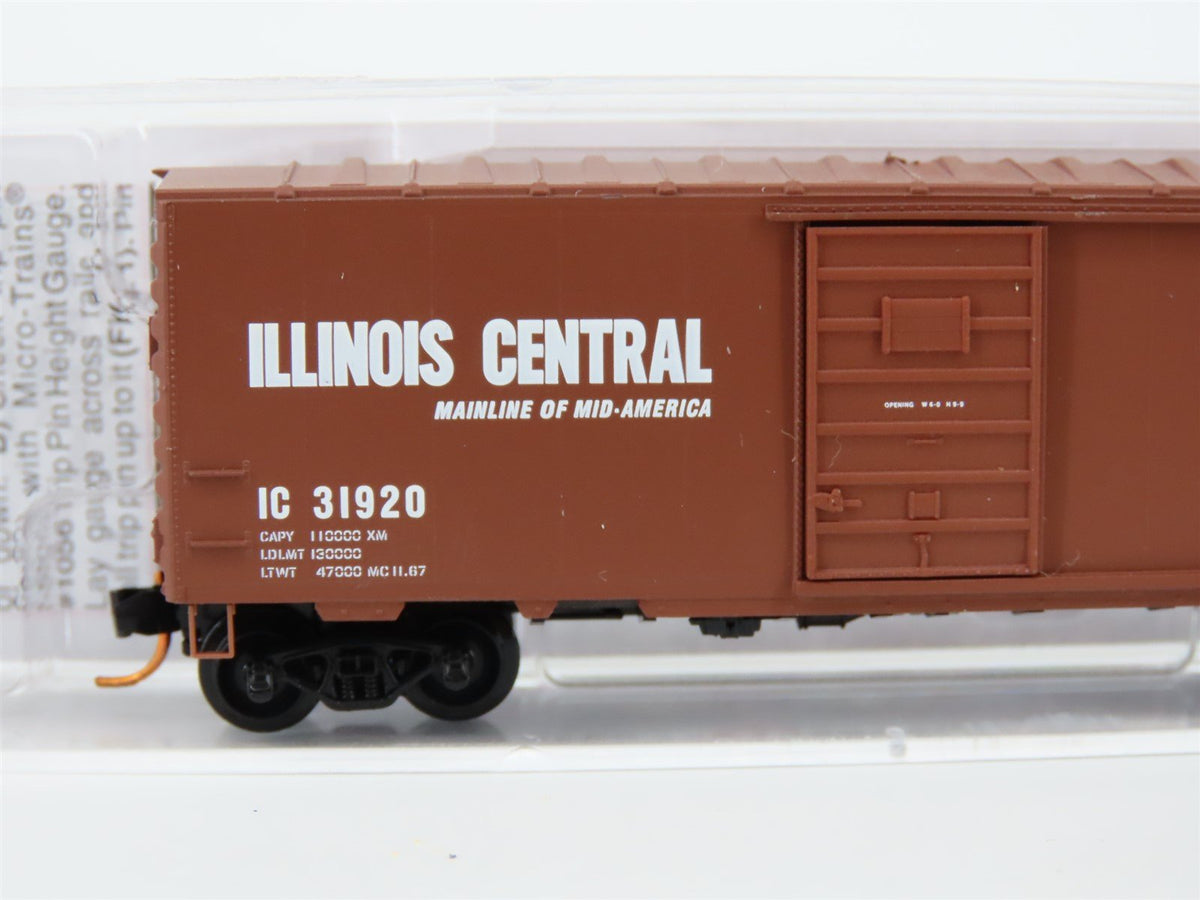 N Scale Micro-Trains MTL 07300090 IC Illinois Central 40&#39; Standard Boxcar #31920