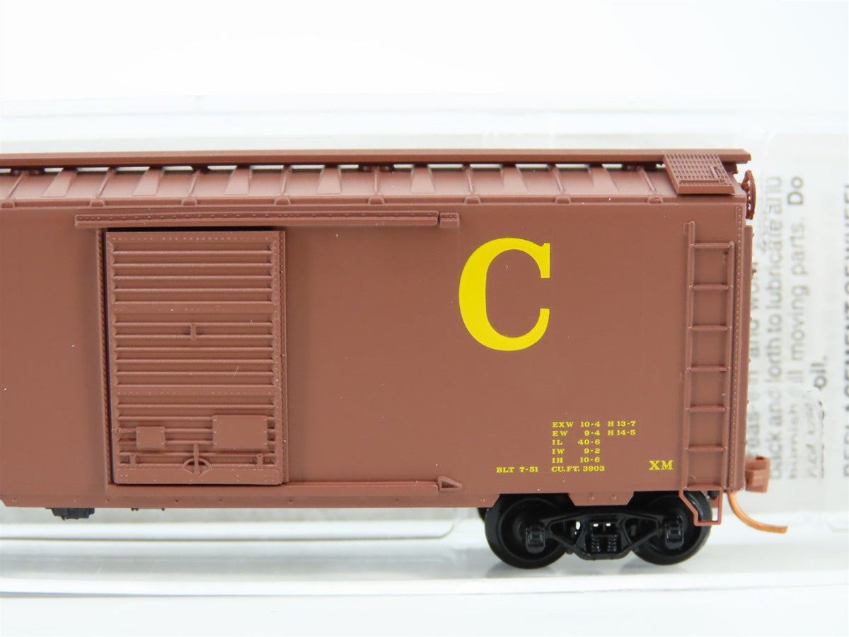 N Scale Micro-Trains MTL 02000736 CGW Chicago Great Western 40&#39; Boxcar #5356