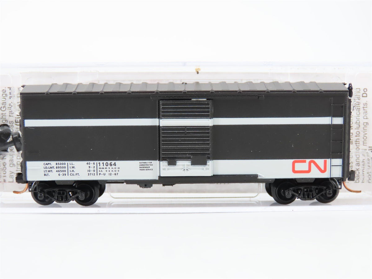 N Scale Micro-Trains MTL 07300070 CN Canadian National 40&#39; Boxcar #11064