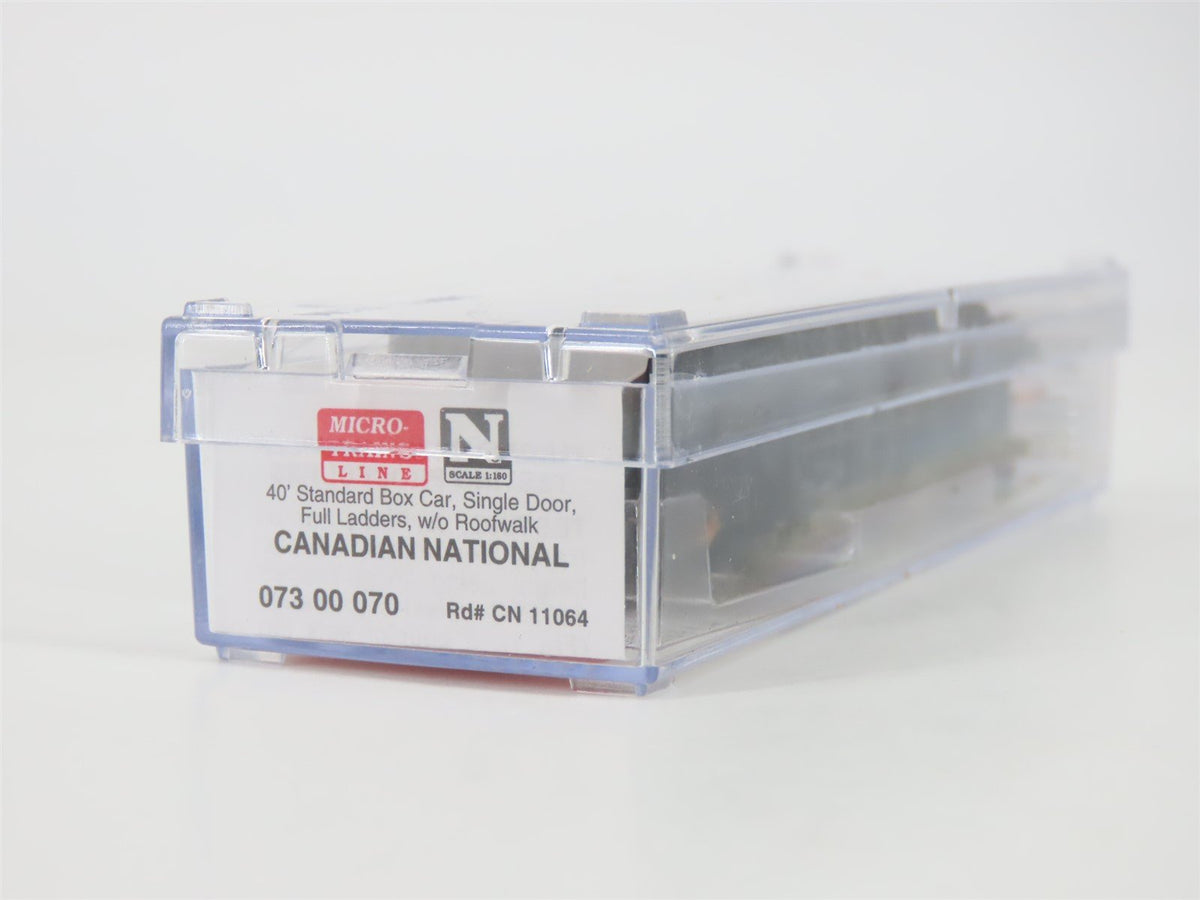 N Scale Micro-Trains MTL 07300070 CN Canadian National 40&#39; Boxcar #11064