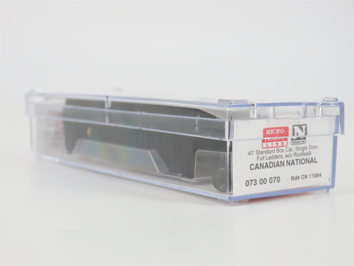 N Scale Micro-Trains MTL 07300070 CN Canadian National 40&#39; Boxcar #11064