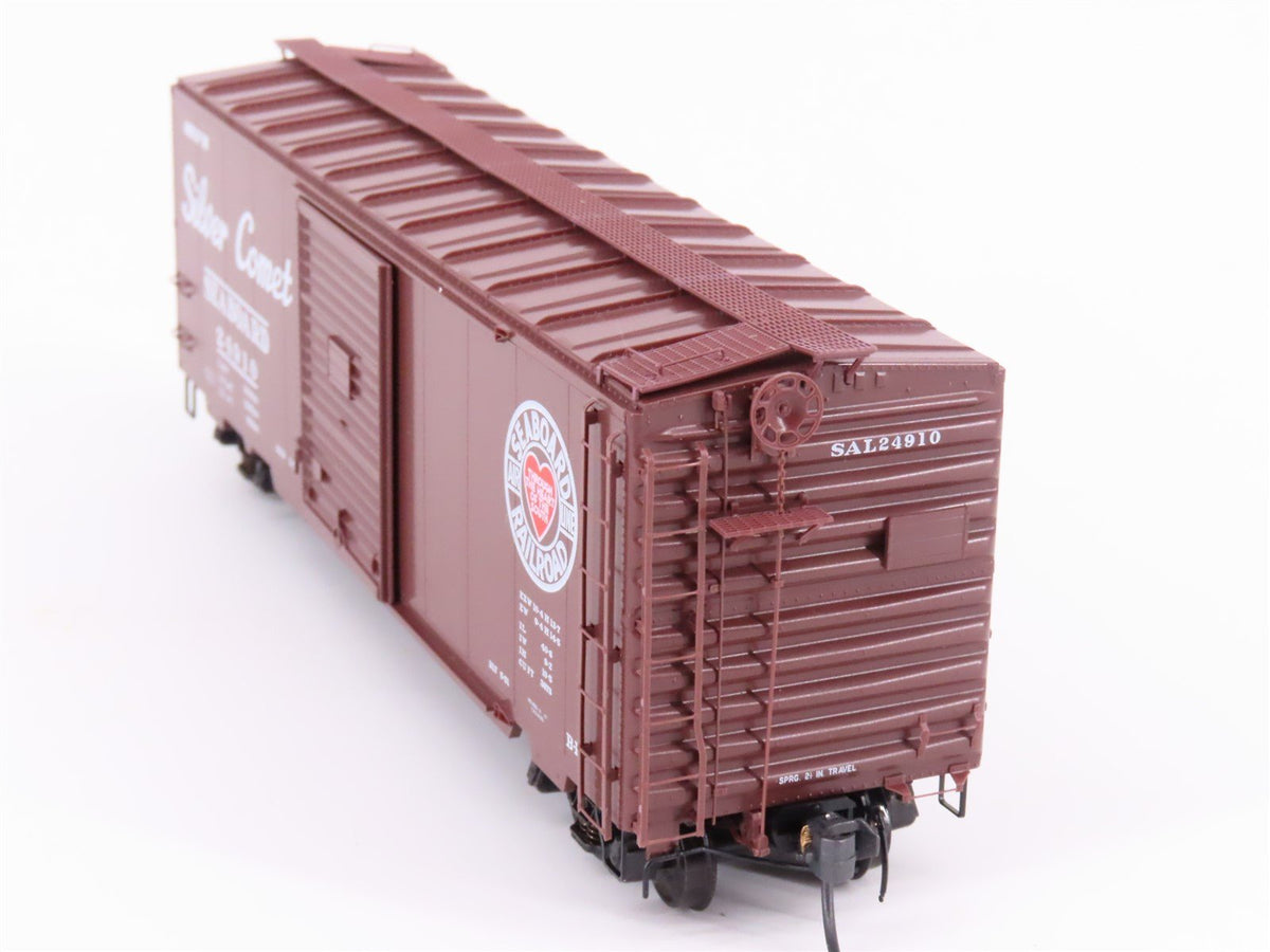 HO Scale Kadee 5101 SAL Seaboard Silver Comet 40&#39; Single Door Box Car #24910