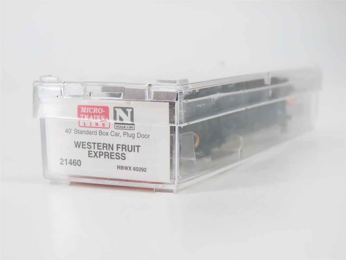 N Scale Micro-Trains MTL 21460 GN RBWX Western Fruit Express 40&#39; Boxcar #60292