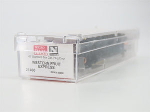 N Scale Micro-Trains MTL 21460 GN RBWX Western Fruit Express 40' Boxcar #60292