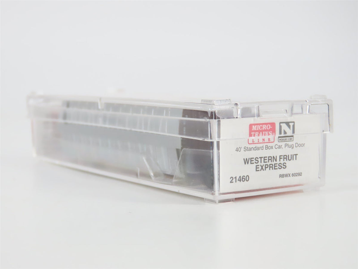 N Scale Micro-Trains MTL 21460 GN RBWX Western Fruit Express 40&#39; Boxcar #60292