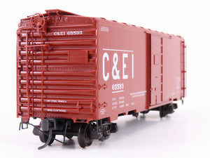 HO Scale Kadee 4030 C&EI Chicago & Eastern Illinois Railroad 40' Box Car #65593