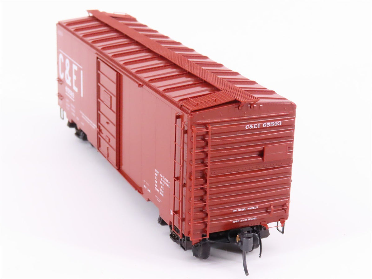 HO Scale Kadee 4030 C&amp;EI Chicago &amp; Eastern Illinois Railroad 40&#39; Box Car #65593