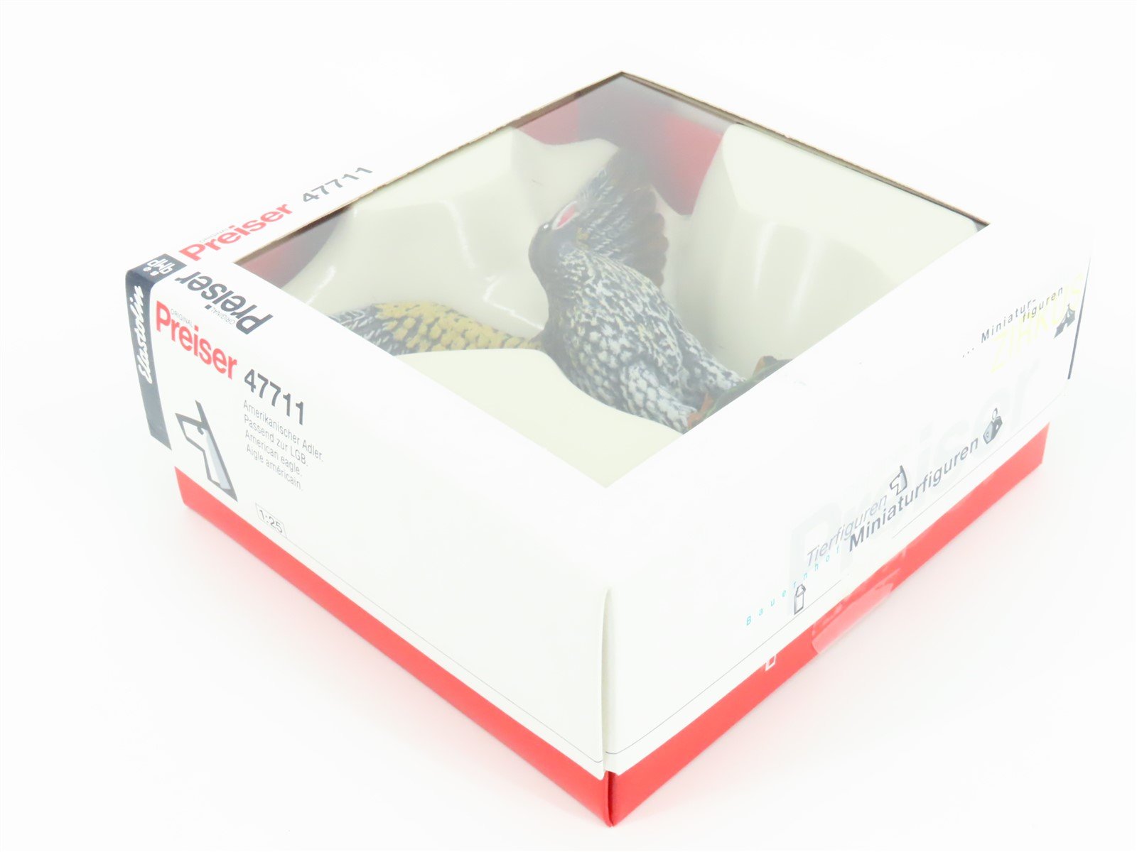 G 1/25 Scale Preiser Elastolin 47711 American Eagle Animal Figure