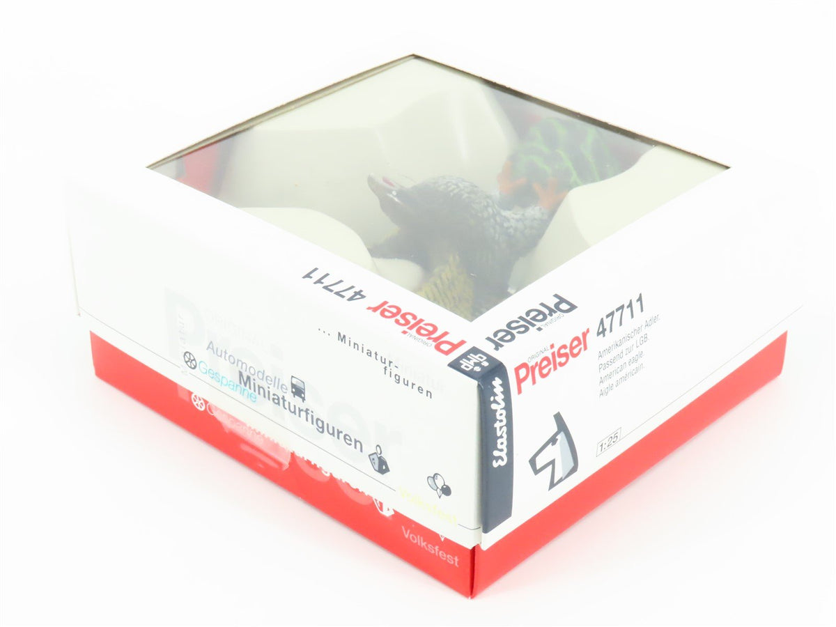 G 1/25 Scale Preiser Elastolin 47711 American Eagle Animal Figure - Sealed