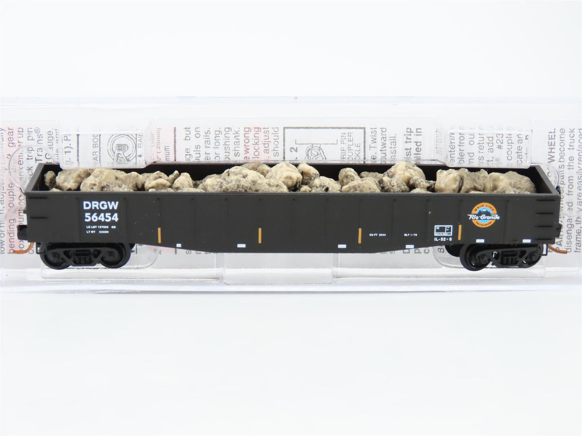 N Micro-Trains MTL 10500141 DRGW Rio Grande Gondola Car #56454 w/Load